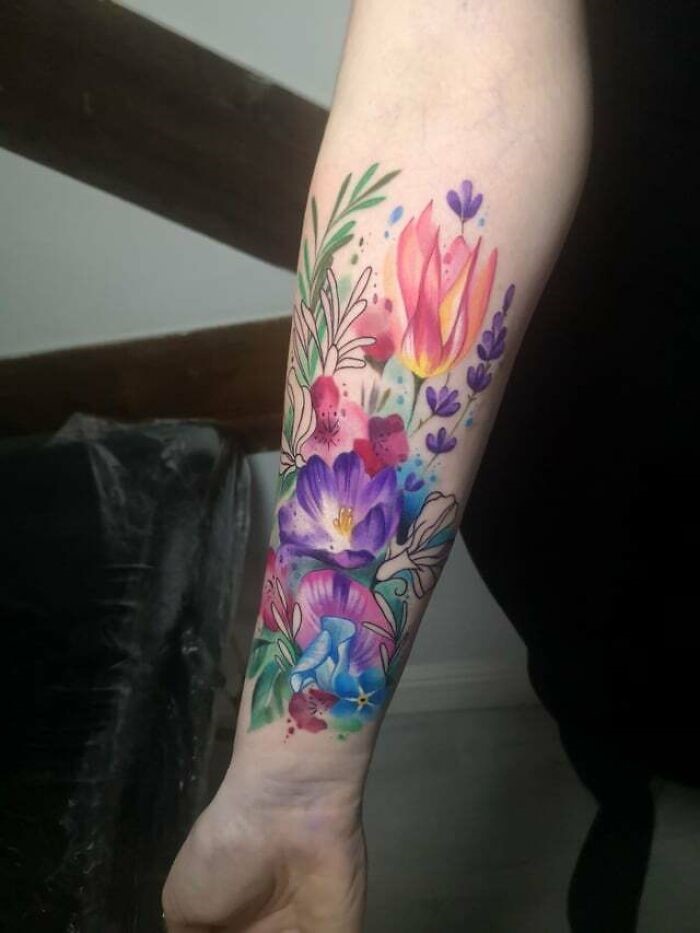 Watercolour Flowers